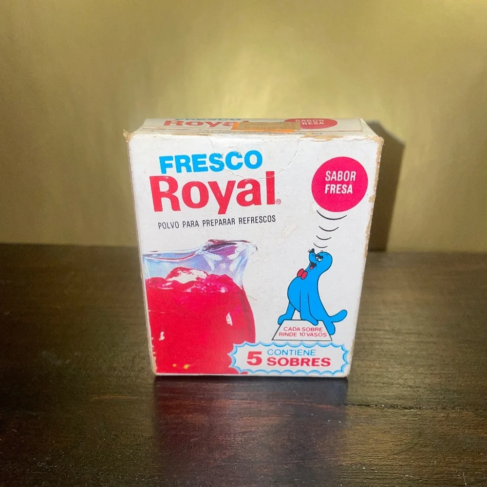 Vintage Fresco Royal Powder Strawberry Drink 5 packets